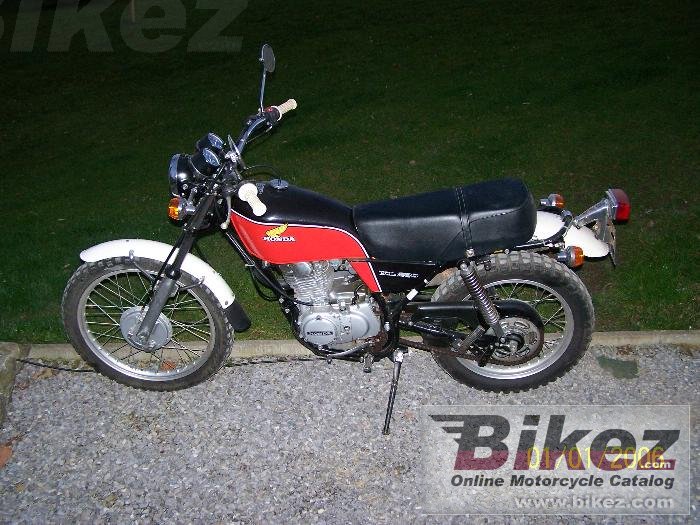 1975 HONDA 250 XL visual data 6
